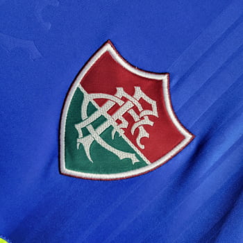 Camisa Fluminense 23/24 Goleiro + Personalização Grátis - Azul