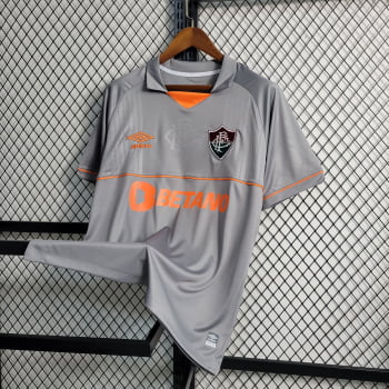 Camisa Fluminense 23/24 Goleiro + Personalização Grátis - Cinza