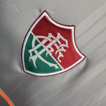 Camisa Fluminense 23/24 Goleiro + Personalização Grátis - Cinza