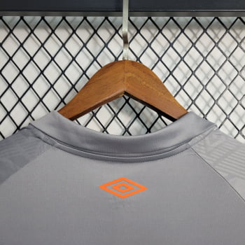 Camisa Fluminense 23/24 Goleiro + Personalização Grátis - Cinza