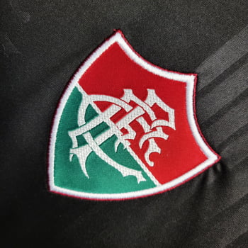 Camisa Fluminense 23/24 Goleiro Preta + Personalização Grátis