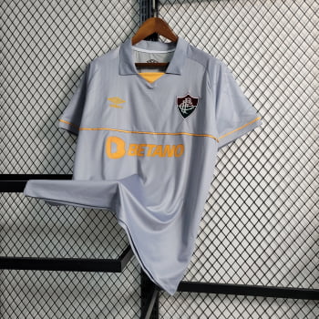 Camisa Fluminense 23/24 Treino - Cinza