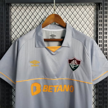 Camisa Fluminense 23/24 Treino - Cinza