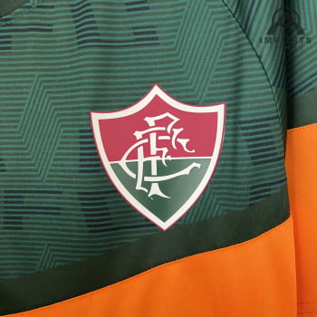 Camisa Fluminense 23/24 Treino - Laranja/verde