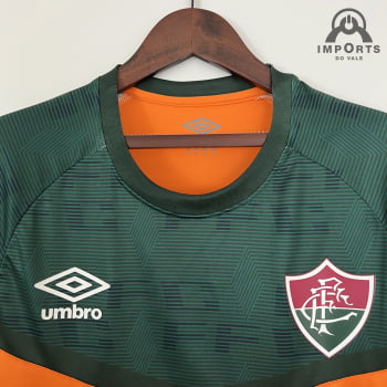 Camisa Fluminense 23/24 Treino - Laranja/verde