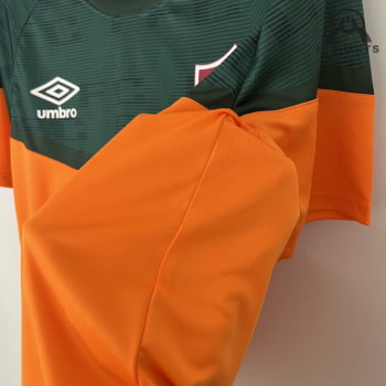 Camisa Fluminense 23/24 Treino - Laranja/verde