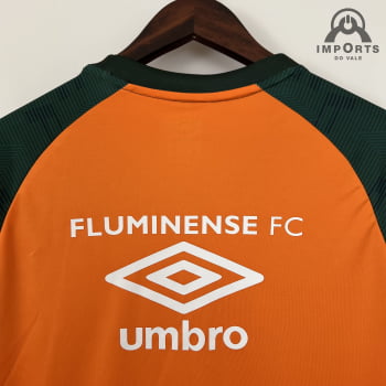 Camisa Fluminense 23/24 Treino - Laranja/verde