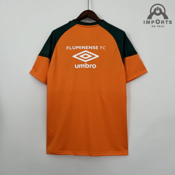 Camisa Fluminense 23/24 Treino - Laranja/verde