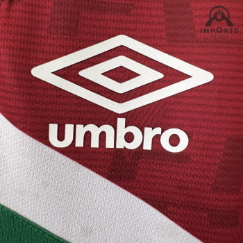 Camisa Fluminense 23/24 Treino Versão Feminina - Vermelha/verde