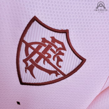 Camisa Fluminense 22/23 Versão Feminina Ed. Especial Outubro Rosa + Personalização Grátis
