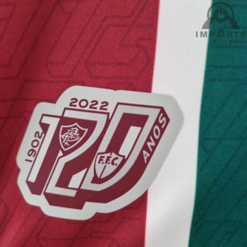 Camisa Fluminense I 22/23 Versão Torcedor + Patrocínios + Personalização Grátis