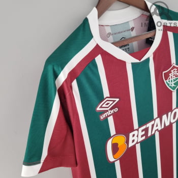Camisa Fluminense I 22/23 Versão Torcedor + Personalização Grátis