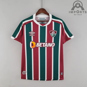 Camisa Fluminense I 22/23 Versão Torcedor + Personalização Grátis