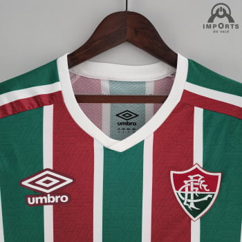 Camisa Fluminense I 22/23 Versão Feminina + Personalização Grátis