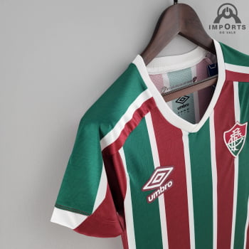 Camisa Fluminense I 22/23 Versão Feminina + Personalização Grátis