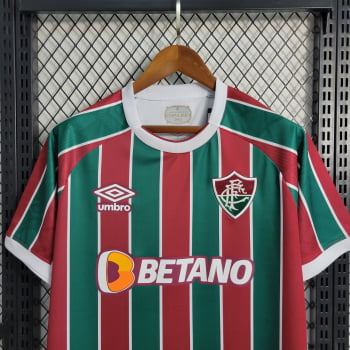 Camisa Fluminense I 23/24 Versão Torcedor + Personalização Grátis