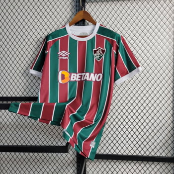 Camisa Fluminense I 23/24 Versão Torcedor + Personalização Grátis