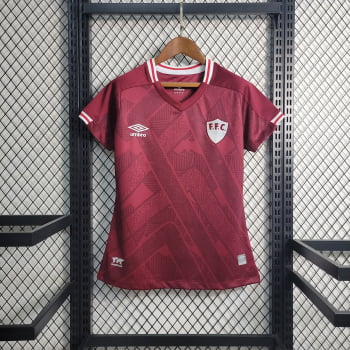 Camisa Fluminense III 22/23 Versão Feminina + Personalização Grátis