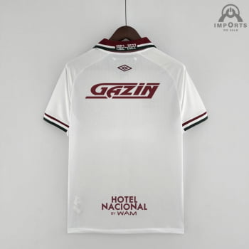 Camisa Fluminense II 22/23 Versão Torcedor + Patrocínios + Personalização Grátis