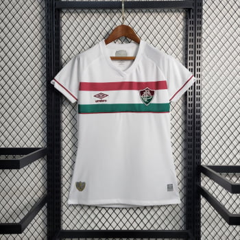 Camisa Fluminense II 23/24 Versão Feminina + Personalização Grátis Camisa Fluminense II 23/24 Versão Feminina + Personalização Grátis