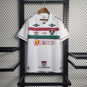 Camisa Fluminense II 23/24 Versão Torcedor + Patrocínios + Personalização Grátis