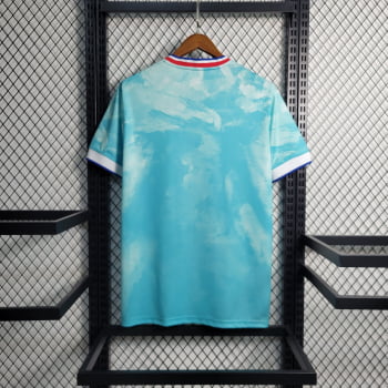 Camisa Fortaleza 23/24 Versão Torcedor Ed. Especial Azul + Personalização Grátis
