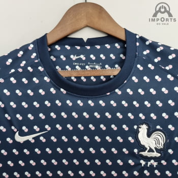 Camisa da Seleção Francesa 22/23 Treino - Azul