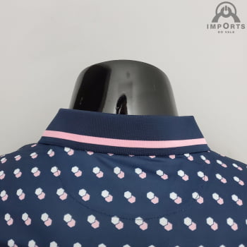 Camisa Gola Polo da Seleção Francesa 22/23 Treino - Azul