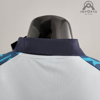 Camisa Gola Polo Chelsea 22/23 - Azul Claro