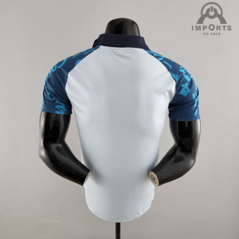 Camisa Gola Polo Chelsea 22/23 - Azul Claro