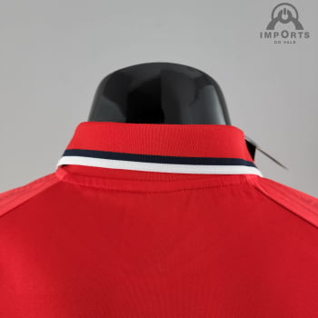 Camisa Gola Polo 22/23 Liverpool - Vermelha