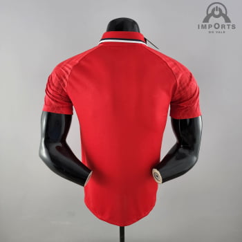 Camisa Gola Polo 22/23 Liverpool - Vermelha