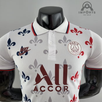 Camisa Gola Polo 22/23 Paris Saint-Germain Versão co-Branded