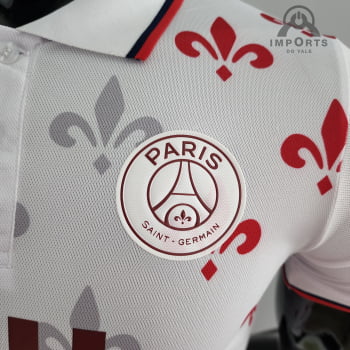 Camisa Gola Polo 22/23 Paris Saint-Germain Versão co-Branded