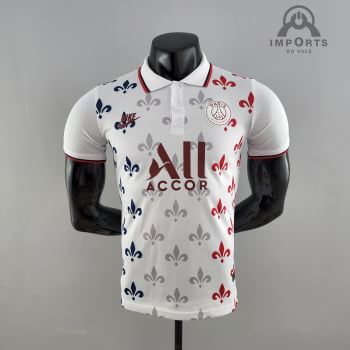 Camisa Gola Polo 22/23 Paris Saint-Germain Versão co-Branded