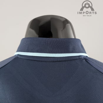 Camisa Gola Polo Paris Saint-Germain 22/23 - Azul Royal