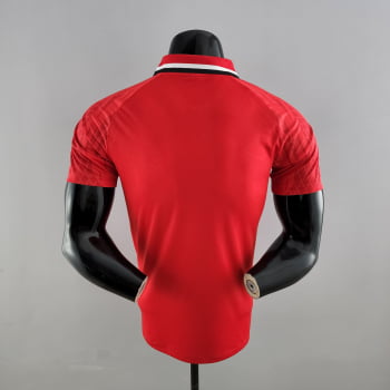 Camisa Gola Polo 22/23 Paris Saint-Germain - Vermelha