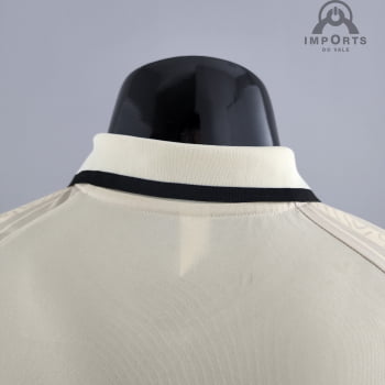 Camisa Gola Polo Tottenham 22/23 - Bege