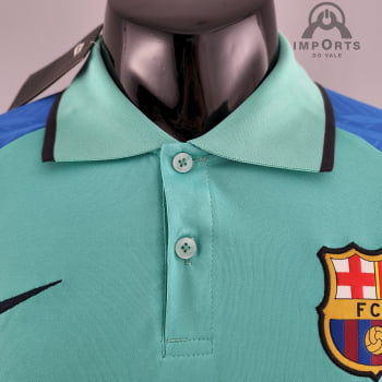 Camisa Gola Polo Barcelona 22/23 - Azul claro