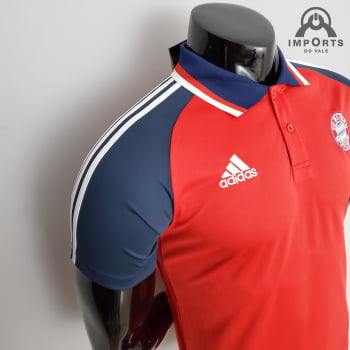 Camisa Gola Polo Bayern de Munique 21/22 Treino