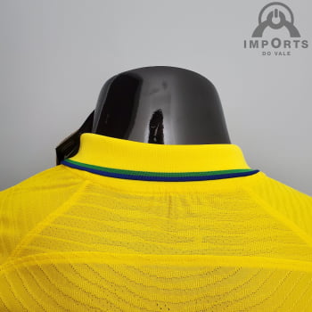 Camisa Gola Polo da Seleção Brasileira 2022 Versão Jogador Ed. Especial