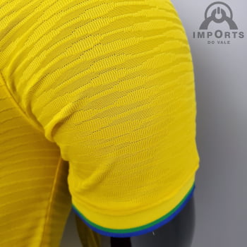 Camisa Gola Polo da Seleção Brasileira 2022 Versão Jogador Ed. Especial