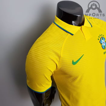 Camisa Gola Polo da Seleção Brasileira 2022 Versão Jogador Ed. Especial