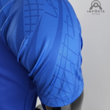 Camisa Gola Polo Chelsea 22/23 - Azul