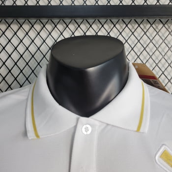 Camisa Gola Polo Corinthians 23/24 - Branca