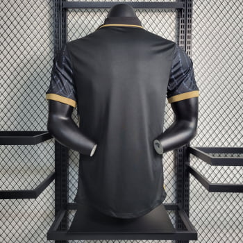 Camisa Gola Polo Corinthians 23/24 - Preto/Dourado