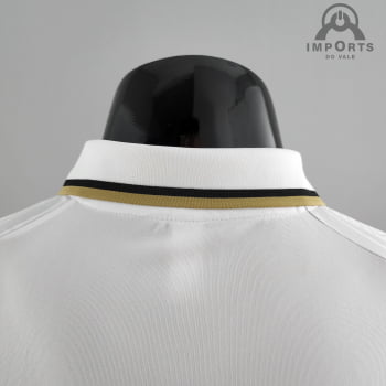 Camisa Gola Polo da Seleção Francesa 22/23 - Branca