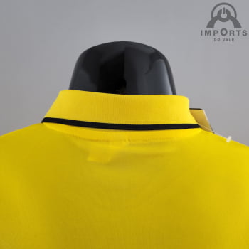 Camisa Gola Polo Borussia Dortmund 22/23 - Amarela