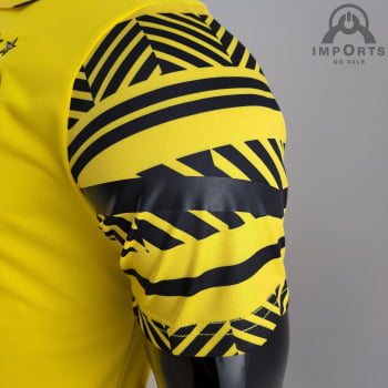 Camisa Gola Polo Borussia Dortmund 22/23 - Amarela