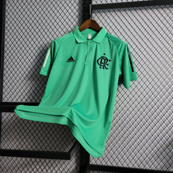 Camisa Gola Polo Flamengo 21/22 - Verde